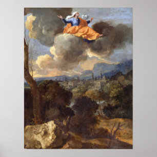 Poster Poussin - Saint Rita De Cascia