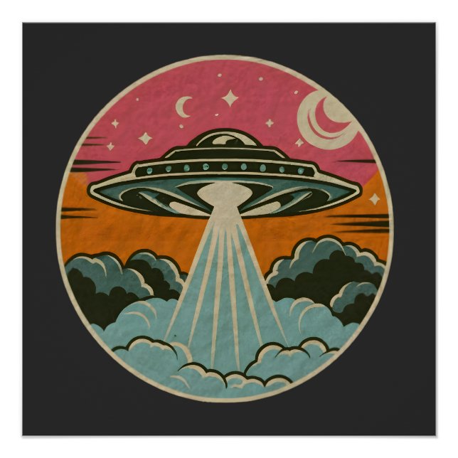 Poster Poutres Ufo super (Devant)