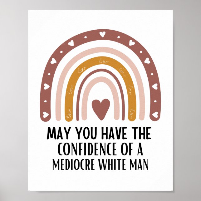 Poster pouvez-vous avoir la confiance d'un homme blanc mé (Devant)