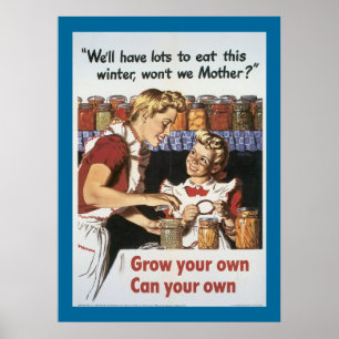 Poster Pouvez-Vous Croître, Pouvez-Vous Vous Propre ?