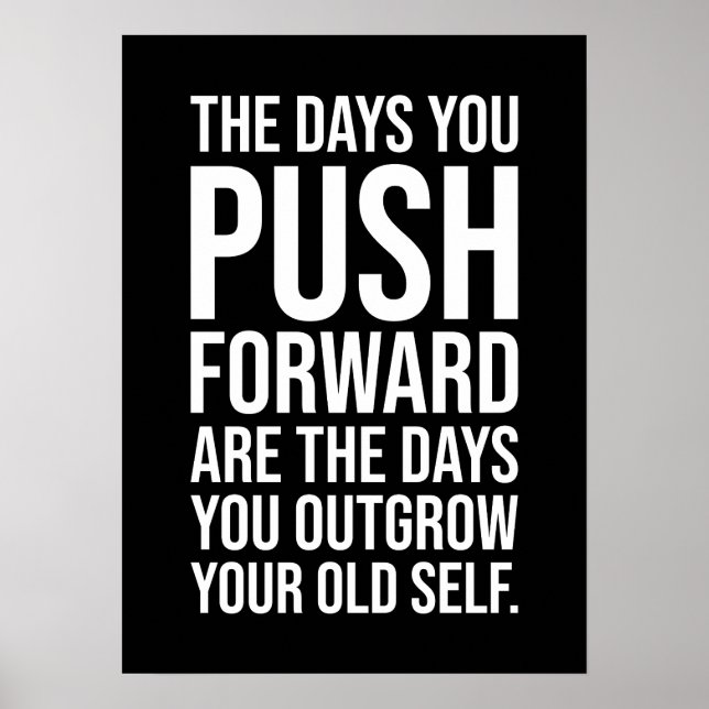 Poster Pouvez-Vous, Gym, Hustle, Motivation De Succès (Devant)