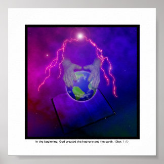 Poster Pouvoir des dieux Parole sur bkgd