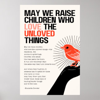 POSTER POUVONS-NOUS ÉLEVER DES ENFANTS QUI AIMENT LES CHO