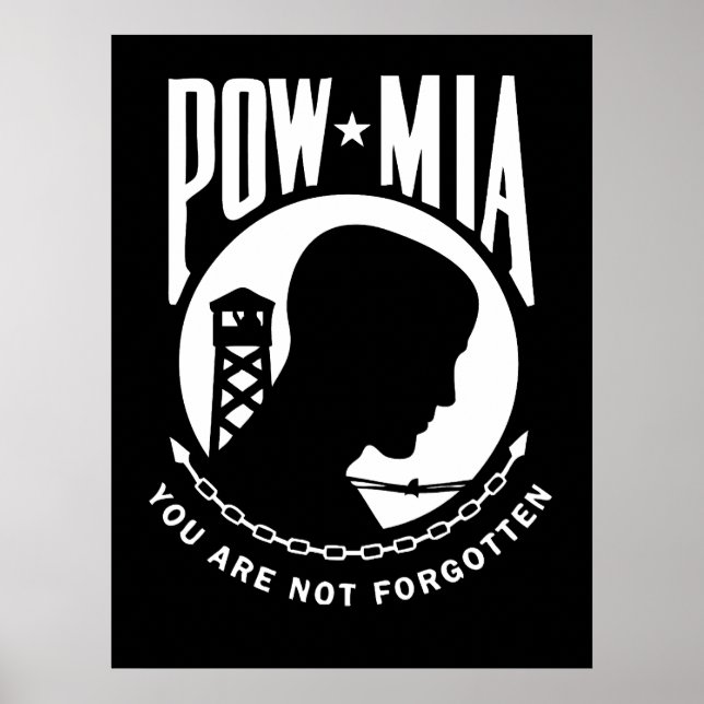 POSTER POW MIA (Devant)
