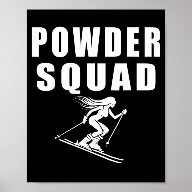 Poster Powder squad  (Devant)