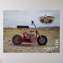Poster Powell Challenge Mini-vélo 1968