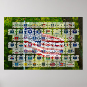 Poster Préambule Perfection - Constitution américaine