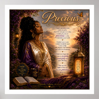 Poster Précieux