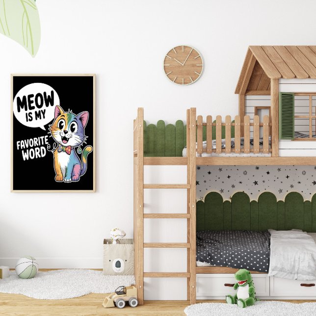 Poster Préférence Vocale Feline (Créateur téléchargé)