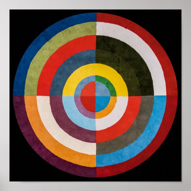 Poster Premier disque | Robert Delaunay | (Devant)