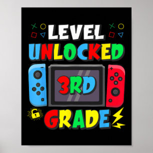 Poster Premier jour de niveau 3e année débloqué jeu Ck à 