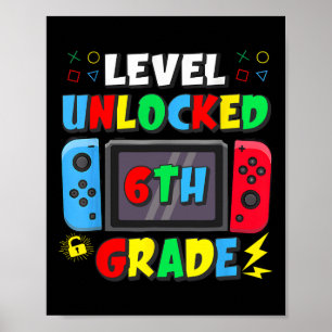 Poster Premier jour de niveau 6e débloqué jeu Ck à S