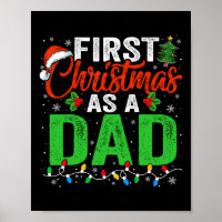 Premier Noël Comme Papa Noël Éclairage Nouveau Pèr
