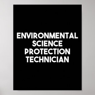 Poster Premier technicien en protection des sciences de l