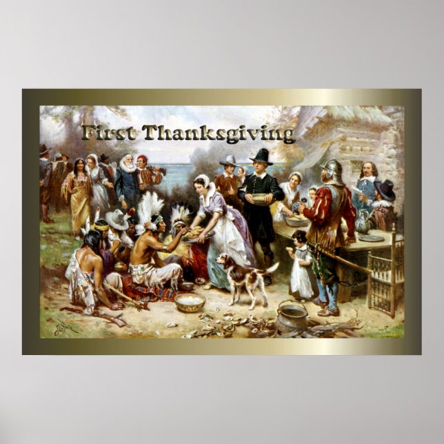 Poster Premier Thanksgiving (Devant)