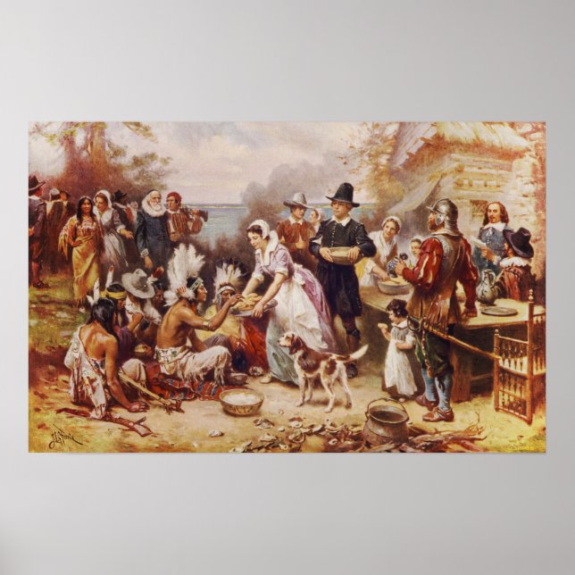 Poster Premier Thanksgiving 1621 (Devant)