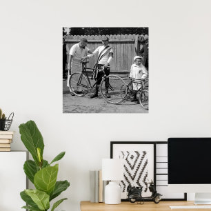 Poster Premier vainqueur du Tour de France 1903 Maurice G