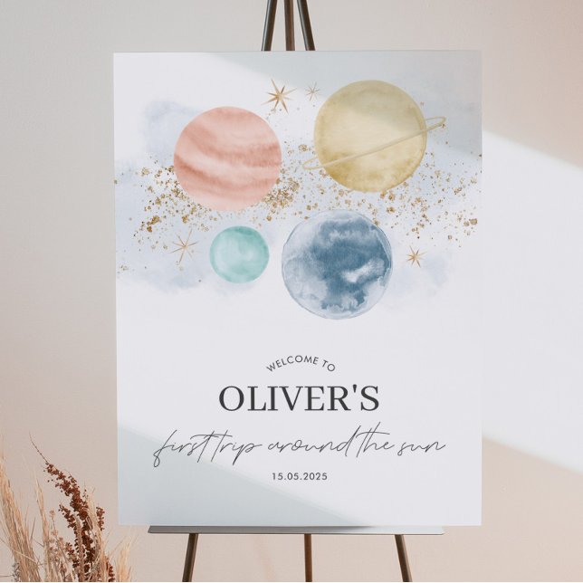 Poster Premier Voyage Autour De L'Affiche De L'Affiche de (Créateur téléchargé)