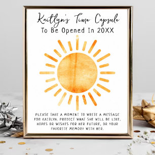 Poster Premier Voyage Autour Du Jeu De Capsule Sun Time