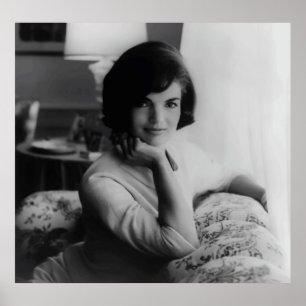 POSTER PREMIÈRE DAME JACQUELINE KENNEDY 1961