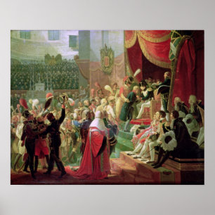 Poster Première distribution des croix de la Légion d'hon