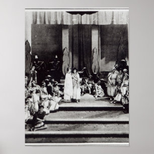 Poster Première étape en Angleterre "Semele"