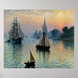 Poster Première expédition de voile léger
