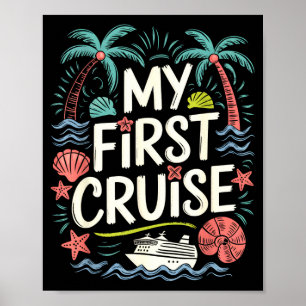 Poster première fois croisière famille vacances bateau vo