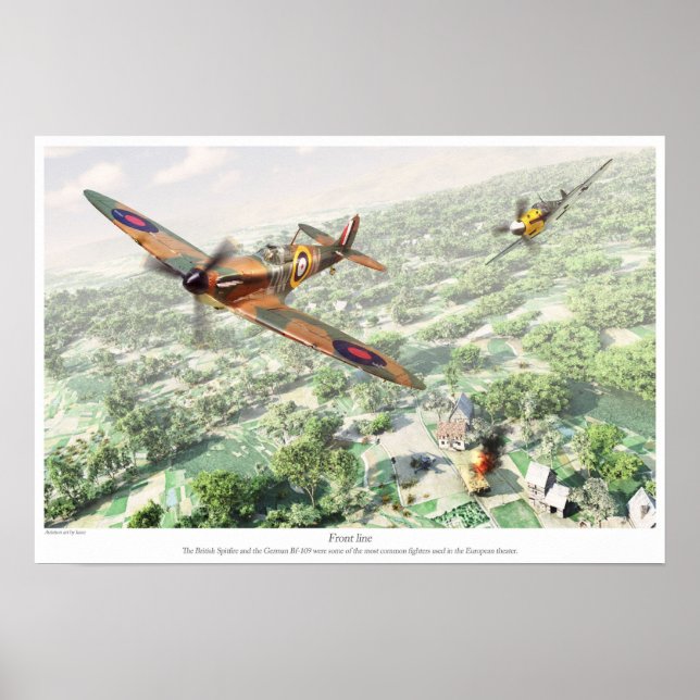 Poster Première ligne (Devant)