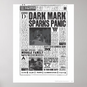 Poster Première page du Daily Prophet