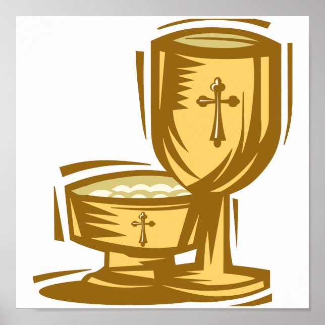 Poster Première sainte communion (Devant)