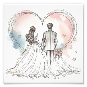 Poster Premium Just Married