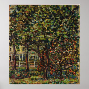 Poster Prendergast - Arbres