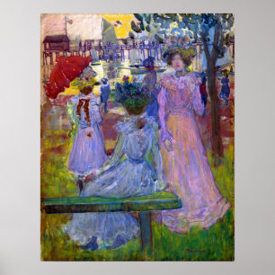 Poster Prendergast - Fin d'après-midi d'été