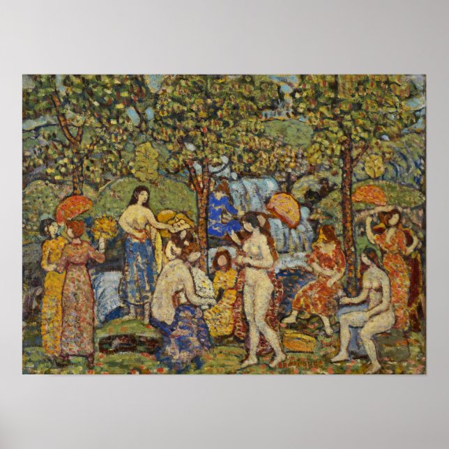 Poster Prendergast - Idylle (Devant)