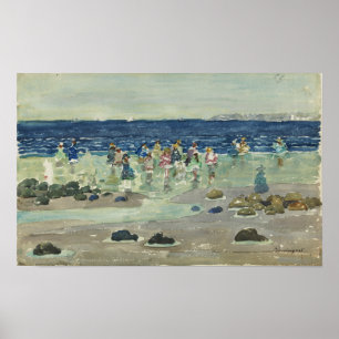 Poster Prendergast - Marée basse