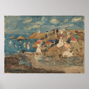 Poster Prendergast - Revere Beach