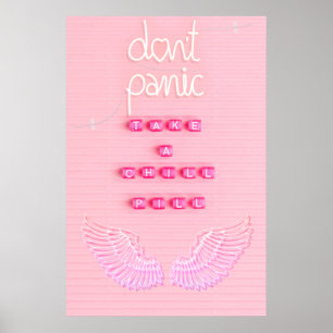 Poster Prendre Une Pilule De Refroidissement