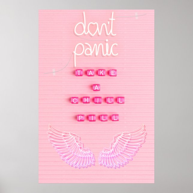 Poster Prendre Une Pilule De Refroidissement (Devant)