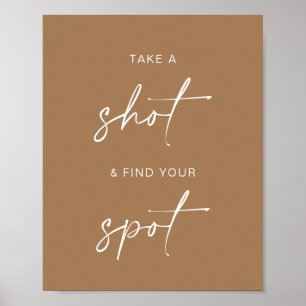 Poster Prendre une prise + Trouver votre emplacement Ma