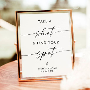 Poster Prendre une prise + Trouver votre emplacement Ma