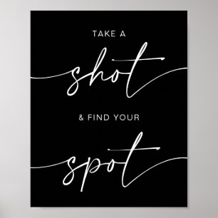 Poster Prendre une prise + Trouver votre emplacement Ma