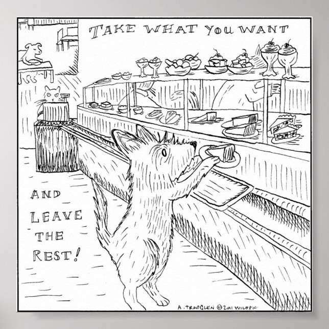 Poster Prenez ce que vous voulez... (Devant)