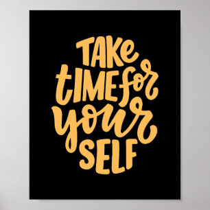 Poster Prenez Le Temps De Vous Inspirer.