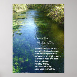 Poster Prenez le temps de vous-même...