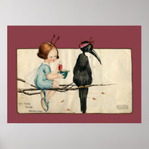 Poster Prenez votre médecine