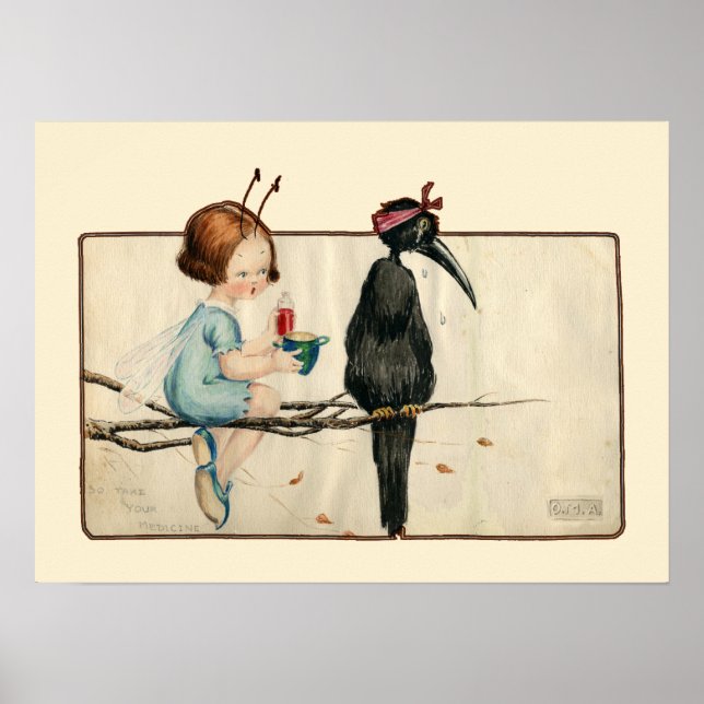 Poster Prenez votre médicament (Devant)