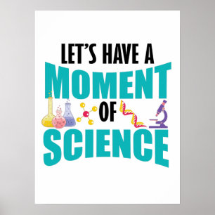 Poster Prenons un moment de science