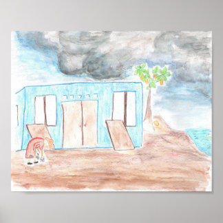 Poster Préparation à la tempête