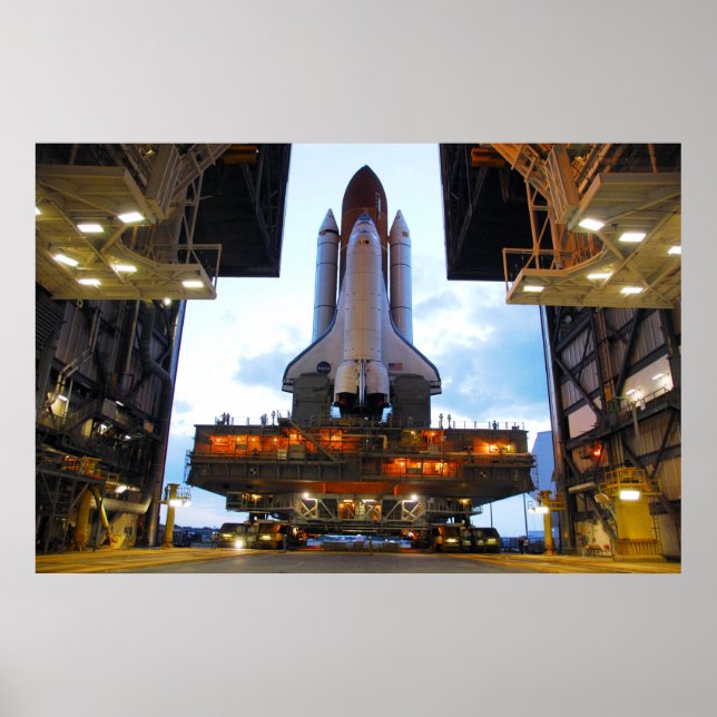 Poster Preps de découverte de navette spatiale (Devant)